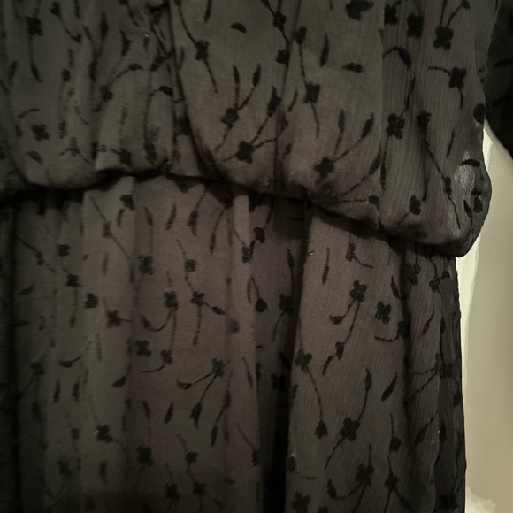 ZARA BLACK DRESS - Picture 3 of 6